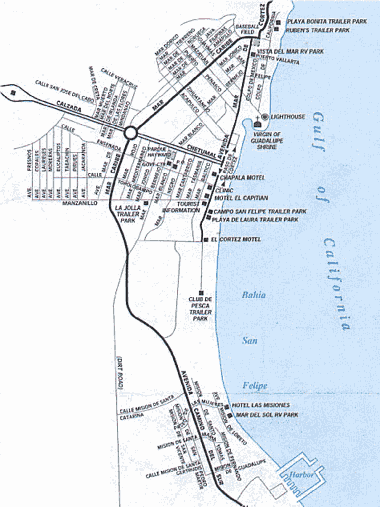 Mapa de San Felipe